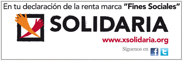 Imatge de la campanya "Marca la X Solidria".