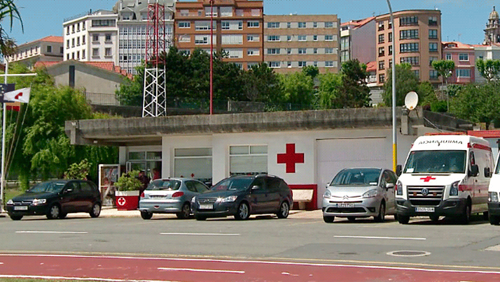 Croce Rossa spagnola Galizia - Cruz Vermella. Centro di coordinamento del soccorso marittimo. A Coruña
