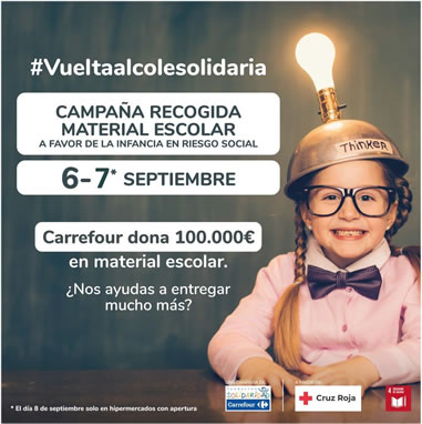 Regresa la «Vuelta al Cole Solidaria»